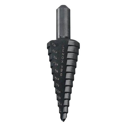 Vari-Bit® Step Drill, 3/16 to 7/8 in, Max Hole Diameter, 12 Steps - vjvjxljpfxse1ldlfady_x500.jpg