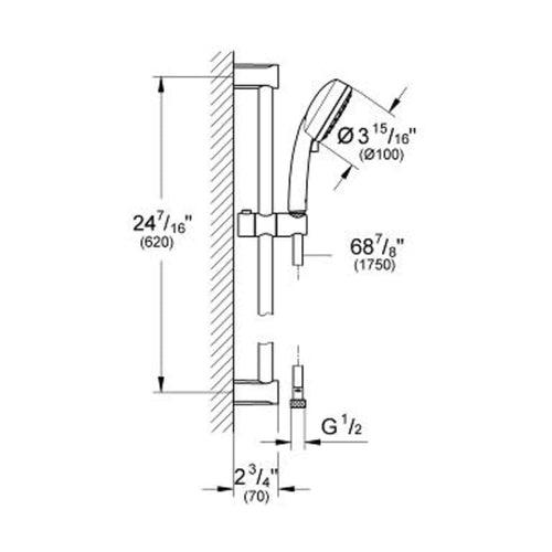 New Tempesta Cosmopolitan Multi Function Hand Shower Package with Hose and Slide Bar - vmmqjr1mqqu6ercn72xm_x500.jpg