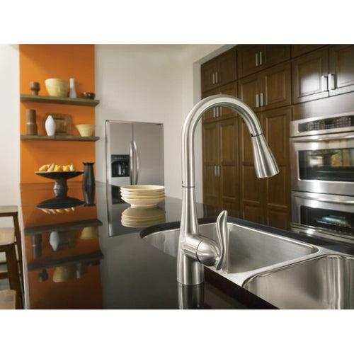 Arbor Single Handle Pulldown Spray Kitchen Faucet with Reflex Technology - vnnqa44kpnzv5z1jgmuy_x500.jpg