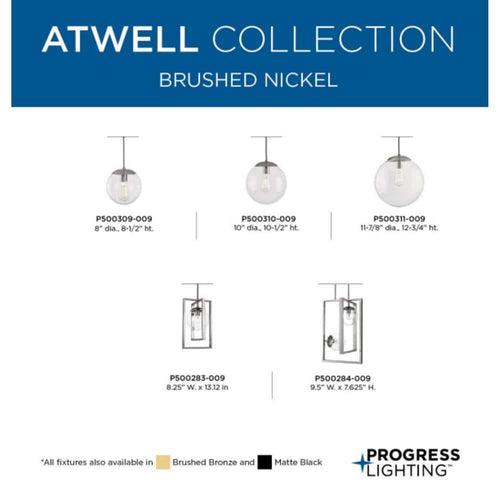 Atwell 1-Light Brushed Nickel Clear Glass Globe Modern Medium Pendant Hanging Light - vqh41omk0nubyhuygngf_x500.jpg