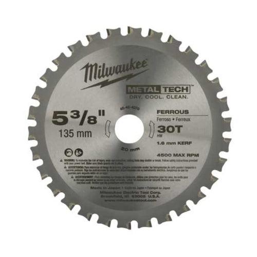 Thin Kerf Circular Saw Blade, 5-3/8 in Dia x 0.05 in THK, 20 mm Arbor, Alloy Steel Blade, 30 Teeth - vsmg94affq8ueifbhecg_x500.jpg