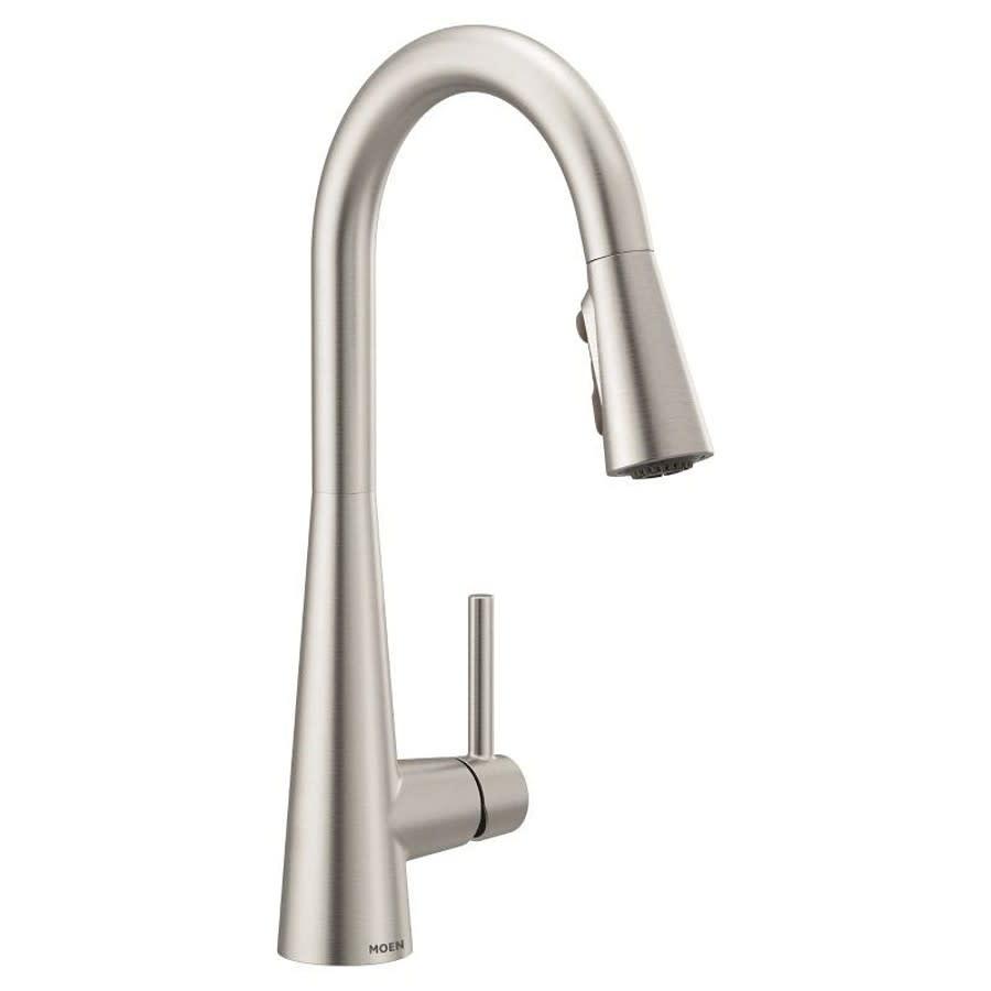 Sleek™ Kitchen Faucet, Deck Mount, ADA, 1 Lever Handle, 1 or 3-Hole, Spot Resist Stainless - vtvckkwanijgflgvmx1n_800x500@2x.jpg