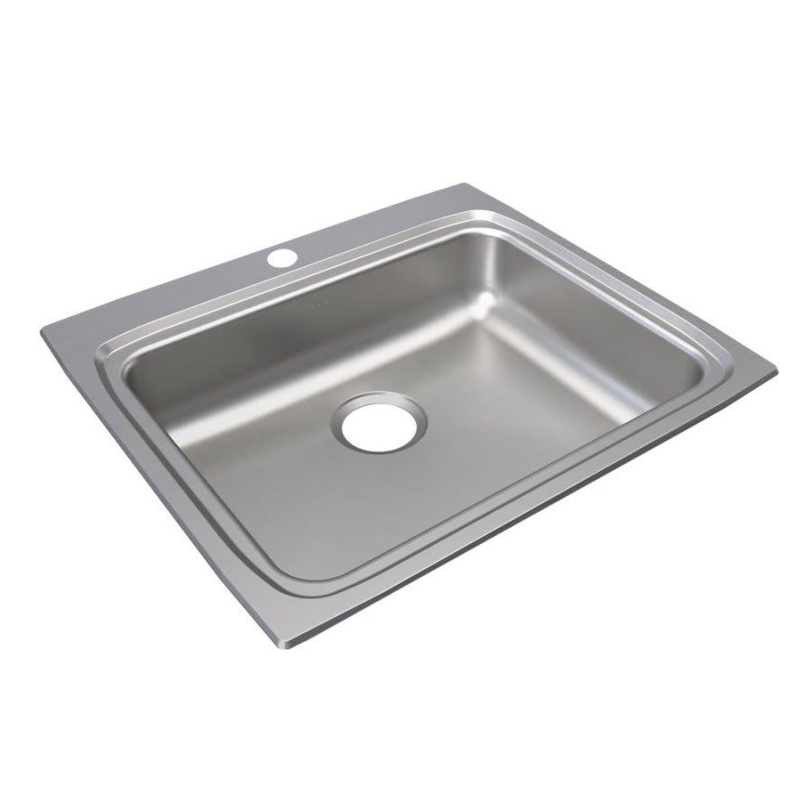 Lustertone™ Classic Single Bowl Kitchen Sink, Top Mount, ADA, 25 x 22 in, 6-1/8 in Bowl Depth, 3-Hole, 18 ga Lustrous Satin Steel, Stainless - vunz22uhb0qxq11nkqaf_800x500@2x.jpg