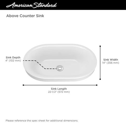 Studio S 22-1/2" Oval Vitreous China Vessel Bathroom Sink with Overflow - vunzyittptrpavhsraha_x500.jpg