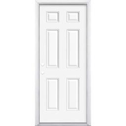 32 in. x 80 in. Premium 6-Panel Right-Hand Inswing Primed Steel Prehung Front Exterior Door with Brickmold - vwquigh1iwd70y3nywxj_800x500@2x.jpg