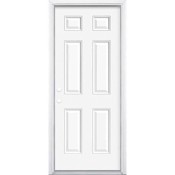 32 in. x 80 in. Premium 6-Panel Right-Hand Inswing Primed Steel Prehung Front Exterior Door with Brickmold - vwquigh1iwd70y3nywxj_800x500@2x.jpg