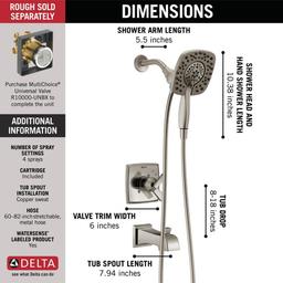 Ashlyn Monitor 17 Series Dual Function Pressure Balanced Tub and Shower with In2ition and Integrated Volume Control - Less Rough-In Valve - vxohkx13hzezvsu2koes_x500.jpg