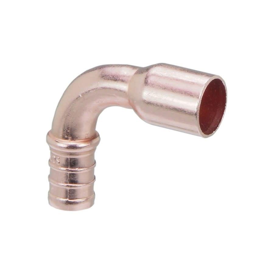 PureFlow® 90 deg Elbow, 1/2 in, Crimp PEX x Fitting, Copper - vyguwxuoxxst83wctjxy_800x500@2x.jpg