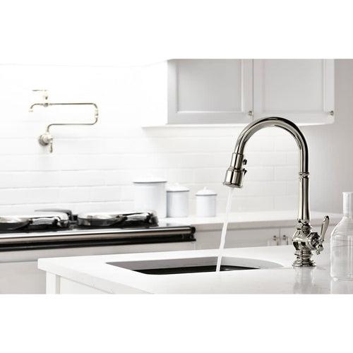 Artifacts 1.5 GPM Single Hole Pull Down Kitchen Faucet - vzipnvpc1y91o6e1oagk_x500.jpg