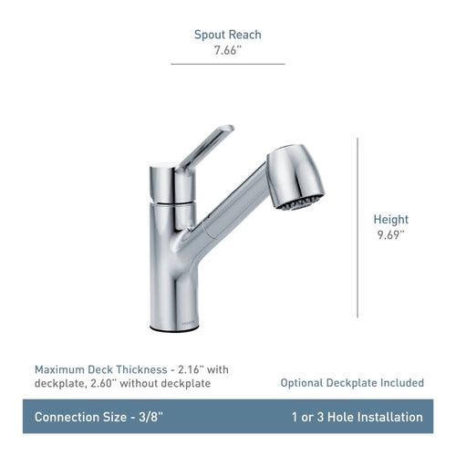 Method Single Handle Pullout Spray Kitchen Faucet with Duralockâ¢ Technology - w7bex6pl5bxrmigbei2d_x500.jpg