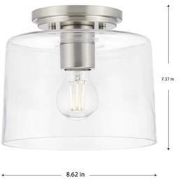 Adley Collection 1-Light Brushed Nickel Clear Glass New Traditional Flush Mount Light - w9nxcijvfyd3axaafxbl_x500.jpg