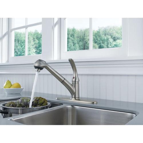 Foundations Core-B Pull-Out Kitchen Faucet with Optional Base Plate - Includes Lifetime Warranty - wcdaznj5w6gyqrmpilx1_x500.jpg