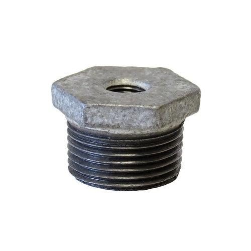 Hex Head Bushing, 1-1/4 x 1/2 in, MNPT x FNPT, 150 lb, Malleable Iron, Galvanized, Domestic - wehpypden7axubbmc4yp_x500.jpg