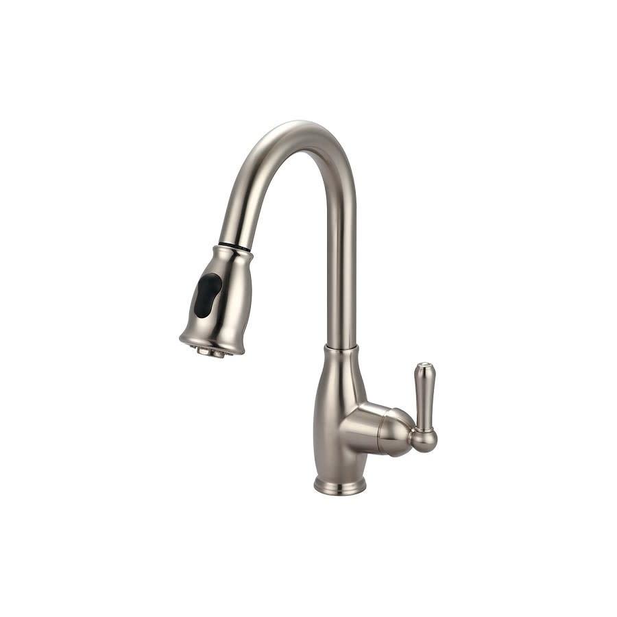 Accent Kitchen Faucet, Deck Mount, ADA, 1 Lever Handle, 1 or 3-Hole, PVD Brushed Nickel - wetu8cze9w4upvyxajc8_800x500@2x.jpg