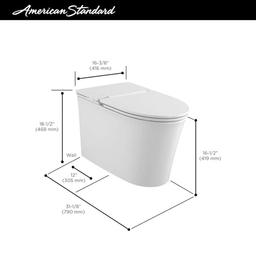 Studio S 1 GPF One Piece Elongated Chair Height Toilet with Push Button Flush - Seat Included - wfdpr358dnspiqwzfmss_x500.jpg