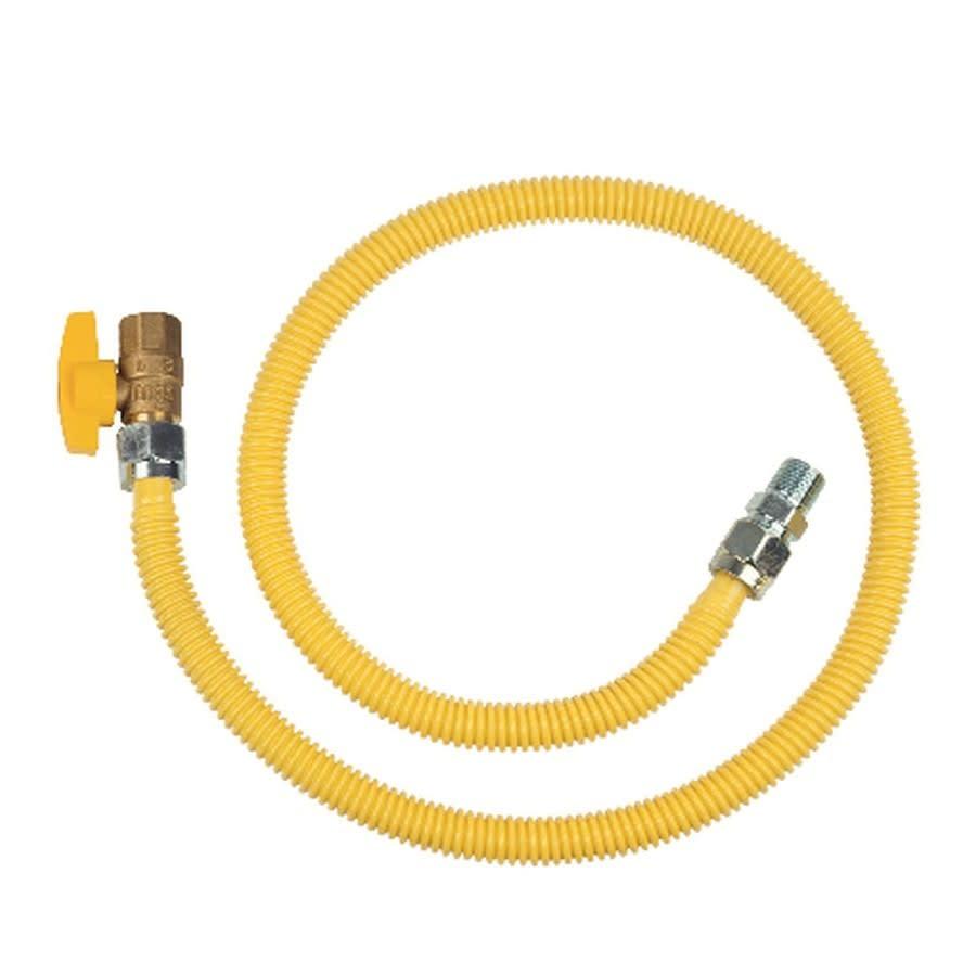 Gas Flex with Ball Valve, 1/2 in ID, 1/2 in, MNPT x FNPT, 48 in L - wfylfdhtseakivrwkeaj_800x500@2x.jpg