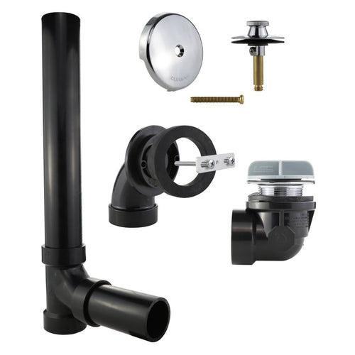 Bath Drain Full Kit, Lift & Turn, ABS, Polished Chrome - wgfev34xrvt4ktrctpq6_x500.jpg