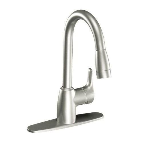 Baystone™ Kitchen Faucet, Deck Mount, ADA, 1 Lever Handle, 1 or 3-Hole, Classic Stainless - wiu9j8ykof6zvbjd8iwv_x500.jpg