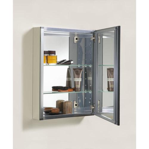 20" x 26" Single Door Reversible Hinge Framed Mirrored Medicine Cabinet with Oil Rubbed Bronze Finish - wjmdfukzx57qavmyhrvz_x500.jpg