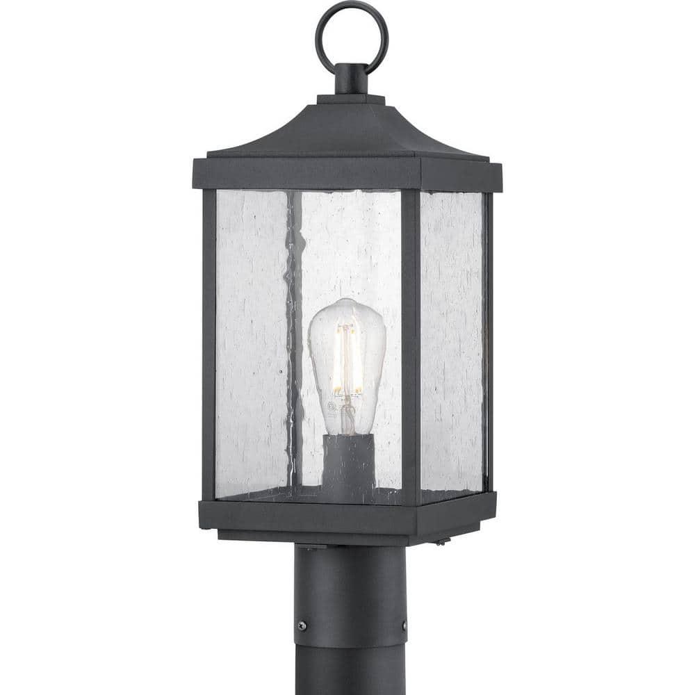 Park Court 1-Light Textured Black Traditional Outdoor Post Lantern with Clear Seeded Glass - wkjcal4dqv6yf7qozsrx_800x500@2x.jpg