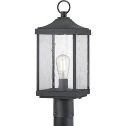 Park Court 1-Light Textured Black Traditional Outdoor Post Lantern with Clear Seeded Glass - wkjcal4dqv6yf7qozsrx_800x500@2x.jpg