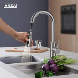 Single-Handle Pull Down Sprayer Kitchen Faucet with Deck Plate in Brushed Nickel - wl7jeigz0dzgdpxu9pjv_x500.jpg