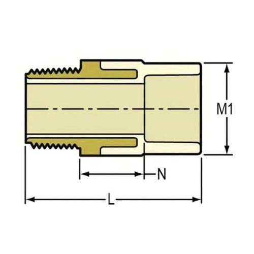 Male Adapter, 1/2 in, Socket x MNPT Brass, SCH 40/STD, CPVC - wlge46ovl3ds46to1vlp_x500.jpg