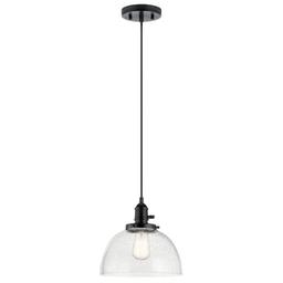 Avery Single Light 10" Wide Pendant with Clear Seedy Glass Shade - wp5h7suklpgdg3lajvrd_x500.jpg