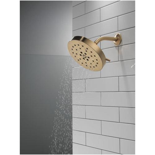 Universal Showering Components 1.75 GPM Multi Function Rain Shower Head with Touch-Clean and H2Okinetic Technology - wqi62nnrgpnfbiphjj8j_x500.jpg