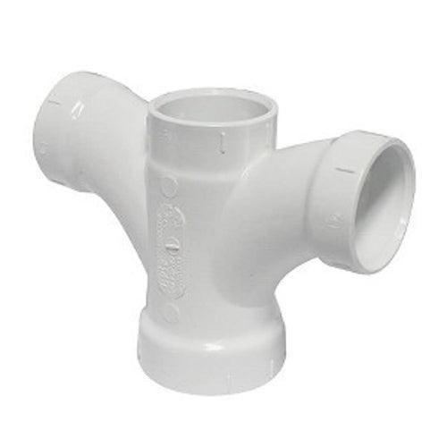 Double Fixture Tee, 2 x 1-1/2 x 1-1/2 x 1-1/2 in, Hub, DWV, PVC - wr3qk5ddzjgy29vqiffz_x500.jpg