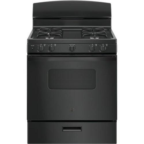 GE 30 in. 4.8 cu. ft. Freestanding Gas Range in Black (JGBS10DEMBB) - wuvoiardcfcakyzkrqhp_x500.jpg