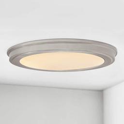 15 in. Brushed Nickel 5-CCT LED Round Flush Mount, Low Profile Ceiling Light (2-Pack) - wviofkdbrz0ujxobrpw0_x500.jpg