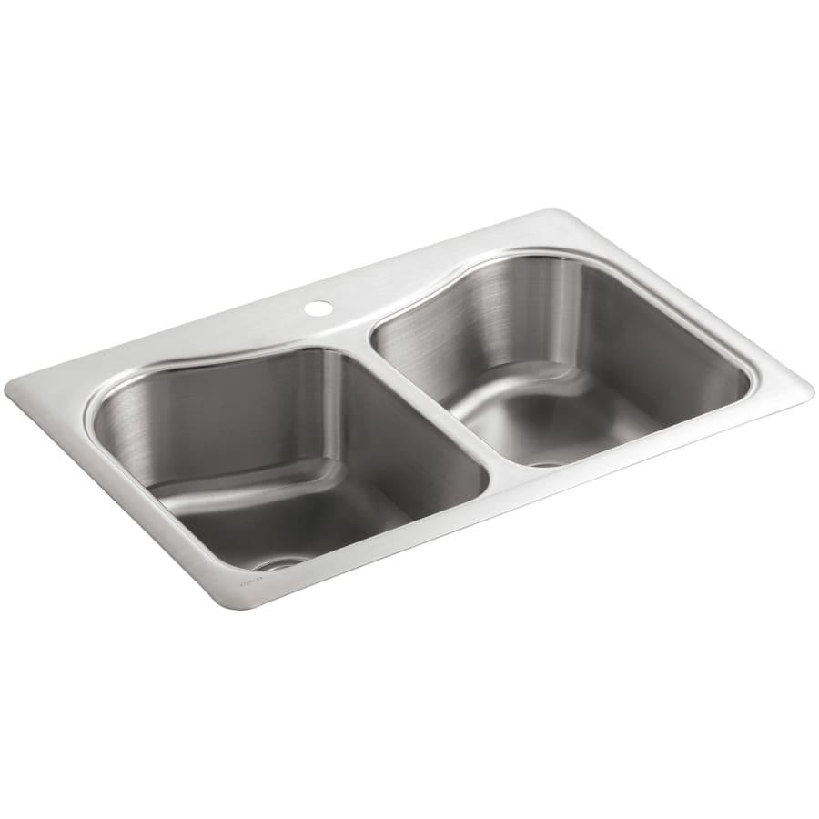 Staccato 33" Double Basin Top-Mount 18-Gauge Stainless Steel Kitchen Sink with SilentShield - wx3ltio8hh0xfogwl7ta_800x500@2x.jpg