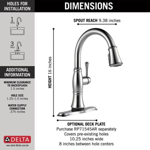 Cassidy Pull-Down Kitchen Faucet with On/Off Touch Activation and Magnetic Docking Spray Head and ShieldSpray - Includes Lifetime Warranty - wxsem68up1pg0zcesnwt_x500.jpg