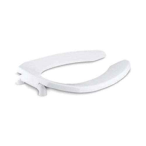 Lustra™ Toilet Seat, Elongated Bowl, Open Front, Less Cover, Plastic, White - wycpkc5bfpppxe04f1xz_x500.jpg