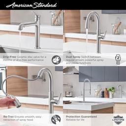 Studio S 1.8 GPM Single Hole Pull Down Kitchen Faucet with Re-Trax Technology - x2nq6t2ilehlyt8kfspj_x500.jpg