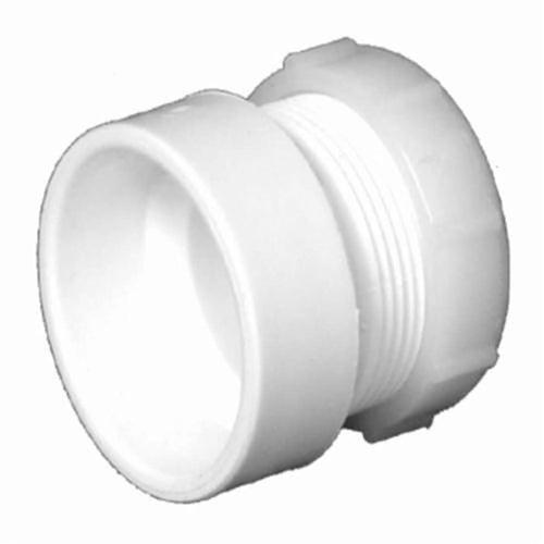 Trap Adapter With Washer and Plastic Nut, 1-1/2 in, Hub x Slip Joint, DWV, PVC - x2pylwwzdgjp5cjv7wvi_x500.jpg