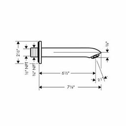 Metris E Tub Spout, Wall Mount, Brushed Nickel - x72ba8u8vfzrhxzupdkx_x500.jpg