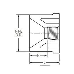 Bushing, 1/2 x 1/8 in, Spigot x FNPT, SCH 40/STD, PVC - x7iflrfjallv2ynet65u_x500.jpg