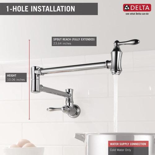 Traditional Wall Mounted Pot Filler with Dual Swing Joints and 24" Extension - Includes Lifetime Warranty - x9bit695ubnlu8zuxbjw_x500.jpg