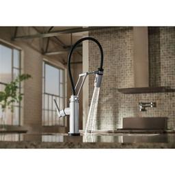 Litze Pull-Down Kitchen Faucet with Dual Jointed Articulating Arm, Knurled Handle, Magnetic Docking Spray Head and On/Off Touch Activation - Limited Lifetime Warranty (5 Year on Electronic Parts) - xaqmchdbx7sbd5gzhb7g_x500.jpg