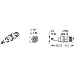 Stem Diverter Can With Bonnet, For Use With 01, 801 Series Tub and Shower - xehxrnadttyqft3giee1_x500.jpg