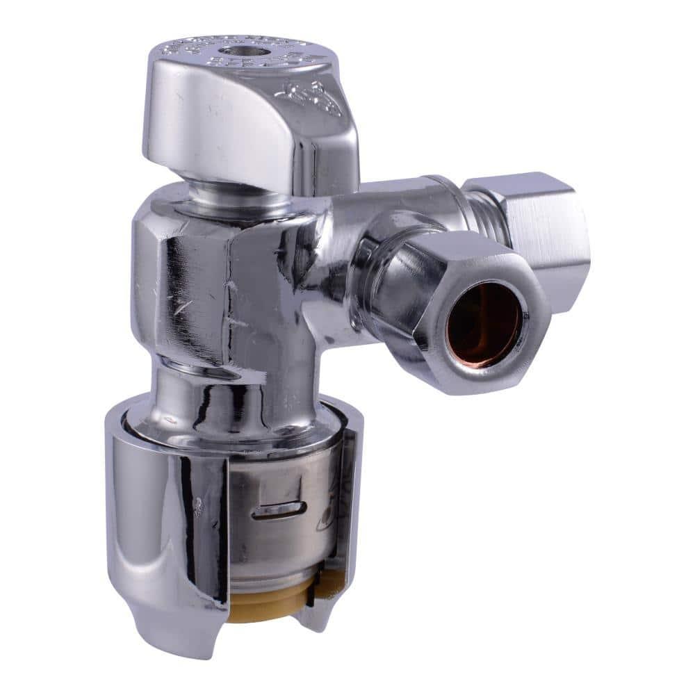 Max 1/2 in. Push-to-Connect x 3/8 in. O.D. Compression x 3/8 in. O.D. Compression Quarter-Turn Angle Dual Stop Valve - xftxd62o6hgz0wenguns_800x500@2x.jpg