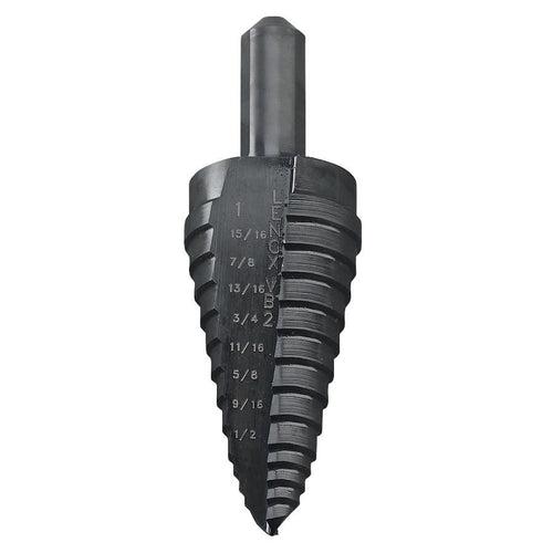 Vari-Bit® Step Drill Bit, 1/2 to 1 in, Max Hole Diameter, 9 Steps - xglafeykh8zqs0oeyonu_x500.jpg