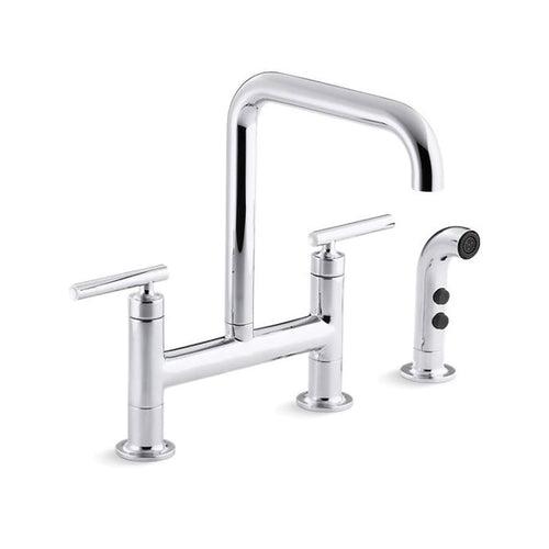 Purist® Kitchen Faucet, Deck Mount, ADA, 2 Lever Handle, 2-Hole, Polished Chrome - xlu9jopgdsk7cuy3xvi3_x500.jpg