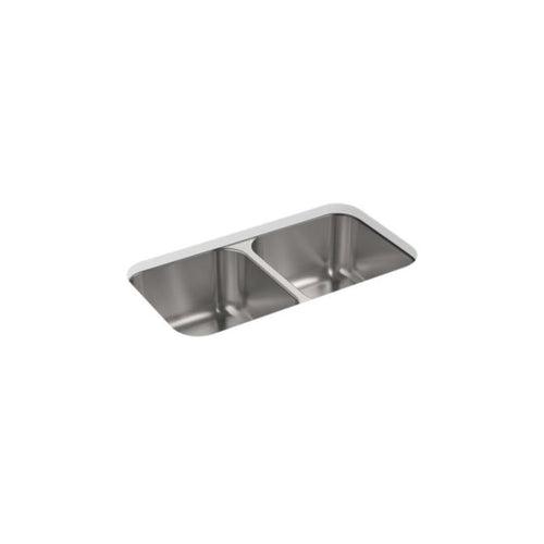 McAllister® Double Bowl Kitchen Sink, Under Mount, 31-15/16 x 18-1/8 in, 8-9/16 in Bowl Depth, 18 ga Luster Steel, Stainless - xn7imatriyj9dz0desft_x500.jpg