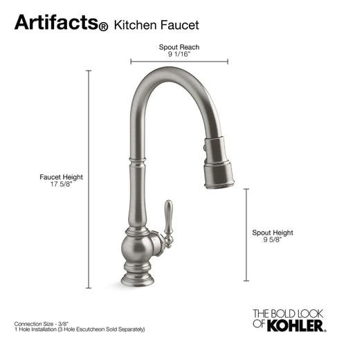 Artifacts Touchless 1.5 GPM Single Hole Pull Down Kitchen Faucet with Three-Function Spray Head - xnin0dvfoz0ajjlwfyay_x500.jpg