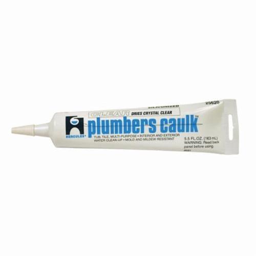 Plumbers Caulk™ All Purpose Caulk, 5.5 oz, Clear - xoeuym3ehvjxlnrhbugf_x500.jpg