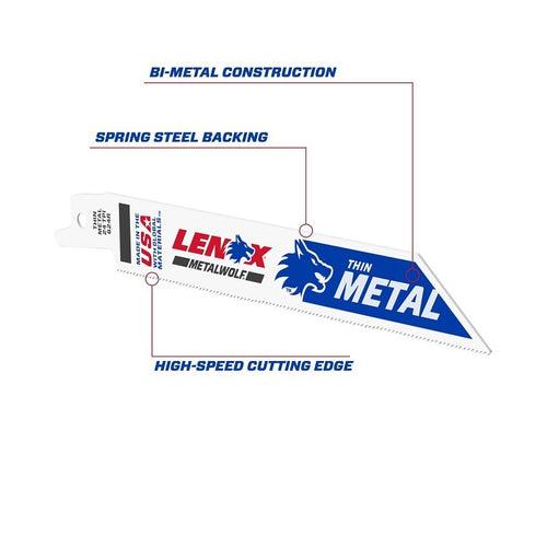 METALWOLF™ WAVE EDGE™ Bi-Metal Reciprocating Saw Blade, 4 in L, 14 tpi, 0.035 in THK, 5-Pack - xqlwgdbudjgcibxavg2c_x500.jpg