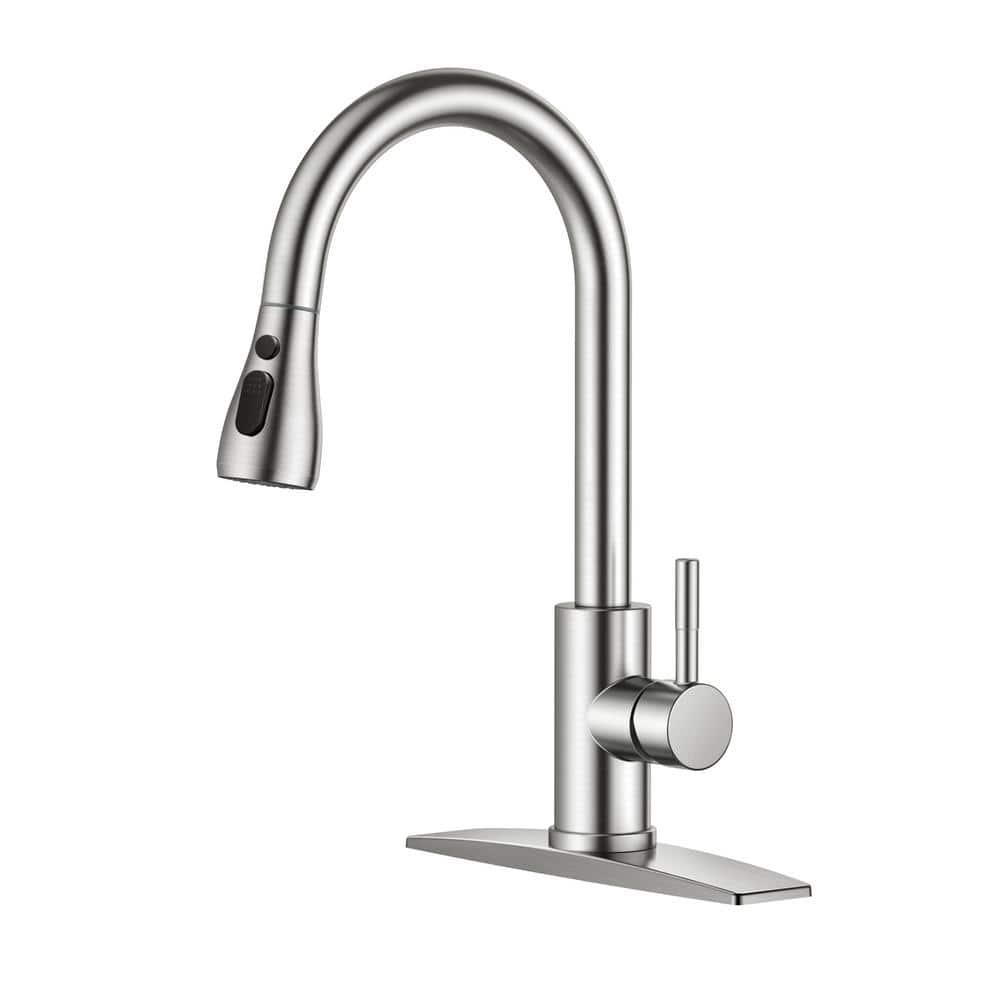 Single-Handle Pull Down Sprayer Kitchen Faucet with Deck Plate in Brushed Nickel - xu5weic30frznfw3zswq_800x500@2x.jpg